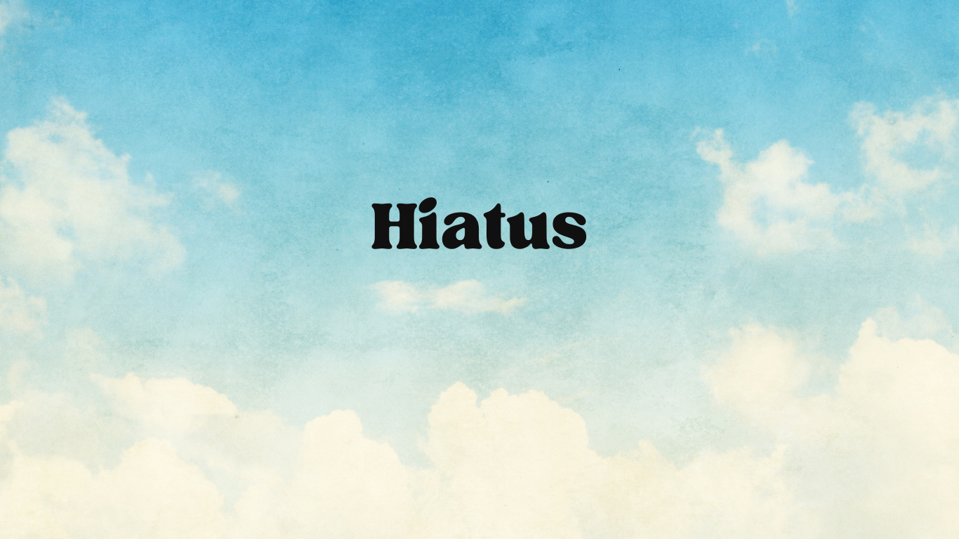 Hiatus: A Brief Update&nbsp;Post